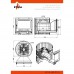 Банная печь Этна 24 (Панорама) M 24м³